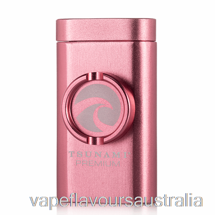 Vape Nicotine Australia Tsunami Dugout and Grinder Pink